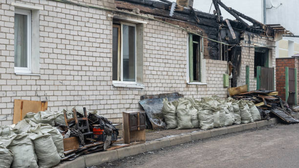 Professional Smoke Damage Removal technician working in Manville, NJ